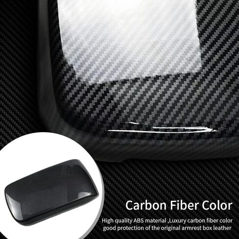 for BMW X3 X4 F25 F26 G01 G02 2011-2021 Car Center Armrest Box Cover Carbon Fiber Color Inner Console Box Storage Box Panel Protect Trim Covers (X3 G01 2018-2022/X4 G02 2019-2022) in Saudi Arabia