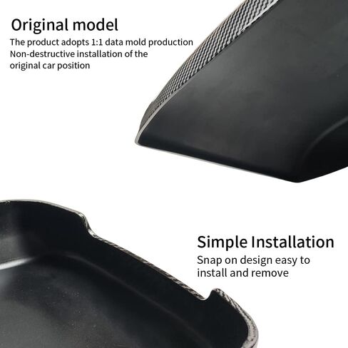 for BMW X3 X4 F25 F26 G01 G02 2011-2021 Car Center Armrest Box Cover Carbon Fiber Color Inner Console Box Storage Box Panel Protect Trim Covers (X3 G01 2018-2022/X4 G02 2019-2022) in Saudi Arabia