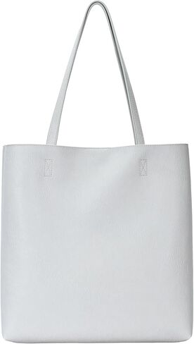 العلامات التجارية MMS Antik Kraft Olivia Tote | حقيبة يد من الجلد النباتي للنساء، حقيبة كتف بمقبض علوي | 14.5 طول × 4.5 عرض × 14.5 ارتفاع in Kuwait