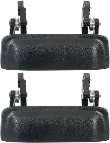 ECCPP Door Handles Exterior Outside Outer Front Driver Passenger Side for 1998-2011 for Ford Ranger Black(2pcs) in Saudi Arabia