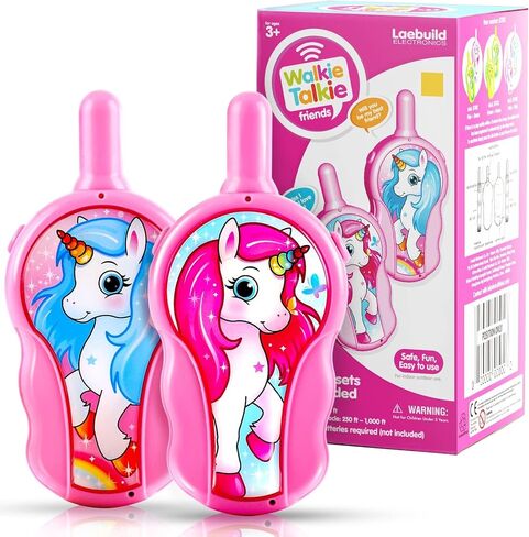 Walkie Talkies for Kids - Toys Gifts for 4 5 6 7 8 Year Old Girls Boys Long Range Fire & Rescue Walkie Talkies for Christmas Birthday Easter Gifts Indoor Outside Games Red in Kuwait