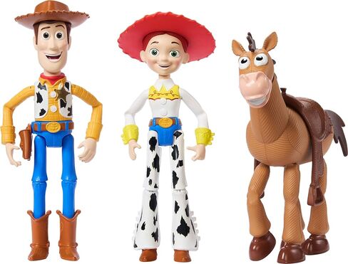 Mattel Disney Pixar Storytellers Story intergalactic 3 packs of Action Formures ، 4 بوصة Buzz Lightyear ، Zurg & Alien Poins in Saudi Arabia