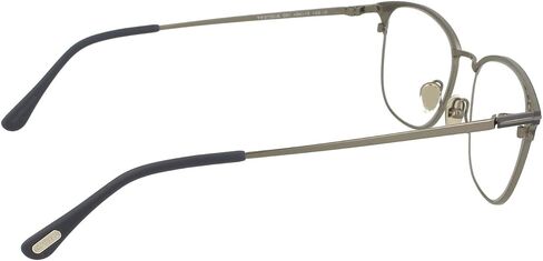 نظارات توم فورد FT 5750 -B 091 أزرق مطفي، روثينيوم داكن لامع، شعار "t" / in Saudi Arabia