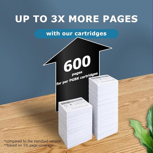 270XL PGBK Ink Cartridges Compatible with PGI-270XL Series Printers, High-Yield Black Ink Replacement for MG and TS Models (2-Pack) in Kuwait