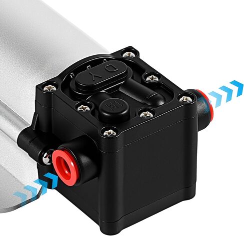 12 Volt Electric Fuel Transfer Pump, High Efficiency Fuel Transfer Pump Kit, Self-priming Liquids Diesel Kerosene Gasoline Water Transfer Pumps with Filter Cartridge in Saudi Arabia