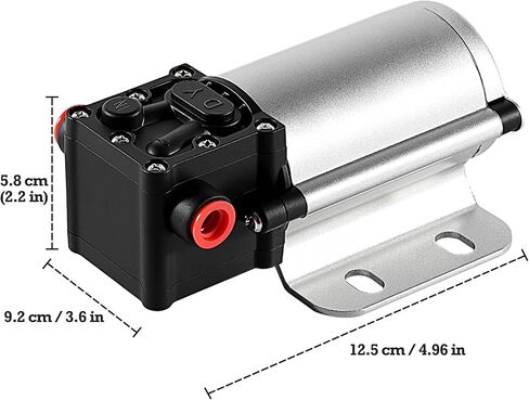 12 Volt Electric Fuel Transfer Pump, High Efficiency Fuel Transfer Pump Kit, Self-priming Liquids Diesel Kerosene Gasoline Water Transfer Pumps with Filter Cartridge in Saudi Arabia