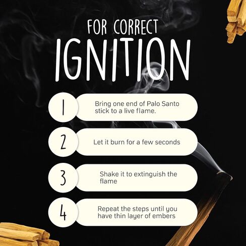 بالوسانتو - أعواد بخور بالو سانتو للتأمل وتخفيف التوتر - 13 عبوة - أعواد تلطيخ طبيعية لتنظيف الطاقة السلبية والاسترخاء المنزلي - أعواد بالو سانتو العضوية منتجات بيرو in Kuwait