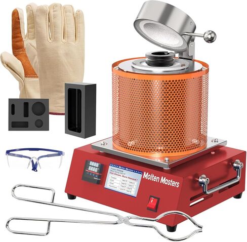 MMasters 3KG Electric Melting Furnace 1500W 2102°F in Kuwait
