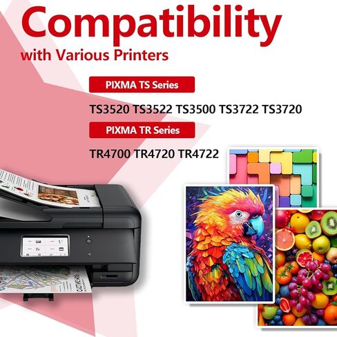 خرطوشة حبر متوافقة 275XL بديلة لحبر Canon 275 XL PG275XL PG275 خرطوشة حبر سوداء 2 حزمة لحبر الطابعة PIXMA TS3722 TR4720 TR4700 TR4722 TS3522 TS3500 TS3720 in Kuwait