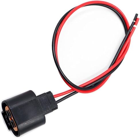2 Wires 2 Pin Fog Lamp Fog Light Connector Wiring Harness Pigtail Plug for Hyundai Santa Fe for Hyundai Ioniq Kia Forte Sorento Sportage KUM 090 Series Female Waterproof Connector PB625-02027 in Saudi Arabia