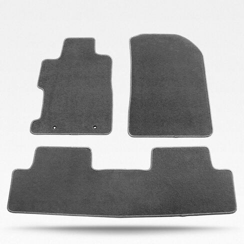 Car Floor Mat, Compatible with 2006-2011 Honda Civic, Nylon Black Floor Liner Carpet Set, 3PCS in Kuwait