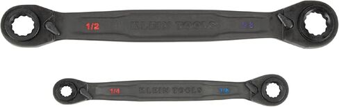 Klein Tools 4"-1 Ratcheting Wrench Set SAE 2-Piece in Saudi Arabia