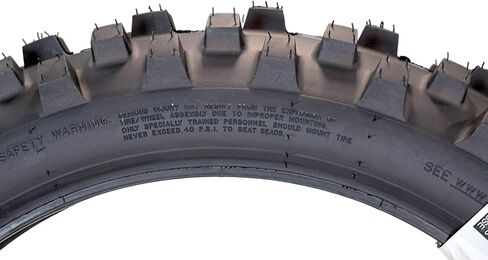 Hoosier Racing Tire 110/90-19 IMX25 C100 Dirt Bike Rear Tube Type Tire Ideal for 125, 250, 450cc Bikes with Hoosier Keychain in Kuwait