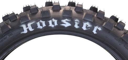 Hoosier Racing Tire 110/90-19 IMX25 C100 Dirt Bike Rear Tube Type Tire Ideal for 125, 250, 450cc Bikes with Hoosier Keychain in Kuwait