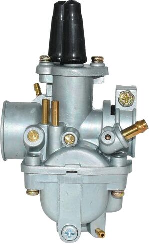 XingLi PW80 Carburetor Compatible with Yamaha PW 80 Y-Zinger Bike 1985-2006 Carb with Air Filter Throttle Cable and Fuel Petcock Switch in Kuwait