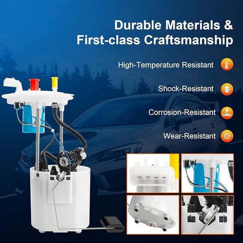 Electric Fuel Pump Assembly Compatible with 2009 2010 2011 2012 2013 2014 Ford F150 3.7L 4.6L 5.4L V8, Replace E2541M A42031 F1552A FG1315 in Saudi Arabia