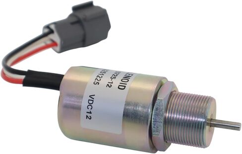 12V Fuel ShutOff Solenoid Valve SA-3725-12 30A87-20402 30A87-00040 For Mitsubishi Engine L3E2-63ESA L3E-31NSA L3E-61KL L3E-63ESA L3E-W262KL S3L2-61ES S3L2-61WH S3L2-64ES in Kuwait