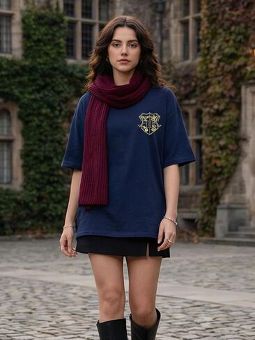 Flourish and Blotts Shirt Oversized Graphic Tshirts for Women Book Tshirt Wizard Costume Clothes in Saudi Arabia