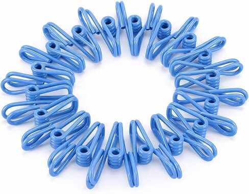 Mr. Pen- Chip Clips ، 18 Pack ، 2 Inch ، White ، Fetity Steel PVC Co Co Clips ، Clips Clips Clips Clips Food Clips for الأكياس ، مقطع رقائق ، مقاطع للرقائق وأكياس الطعام الأخرى ، مقاطع الأكياس لمقاطع الرقائق in Saudi Arabia