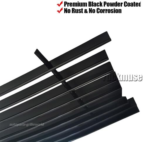 Grill Fits Ford F-250 F-350 F-450 F-550 SD 2011-2016 Super Duty SD Black Aluminum Billet Front Lower Bumper Grille Grille Insert 2012 2013 2014 2015 in Kuwait