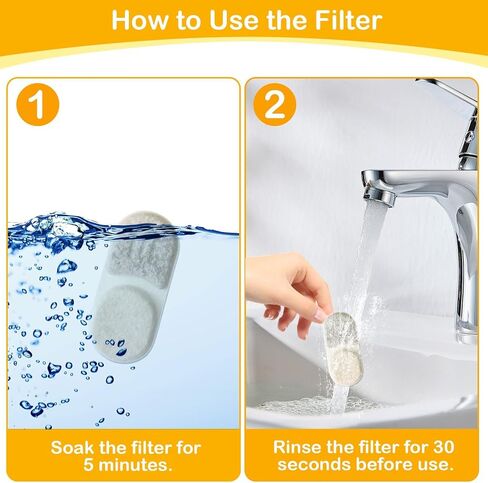 12 مرشحات استبدال حزمة ل Petlibro كبسولة الكلب نافورة المياه PLWF008 ، 6 أشهر مجموعة من المرشحات لموزعة مياه الكلاب ، تحتوي على 12 مرشحا و 12 إسفنجية ، نظام ترشيح 6 طبقات in Kuwait