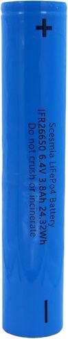 بطارية بديلة 3800 مللي أمبير/24.32 وات في الساعة لـ Ma'glite ML125، ML150LR، ML150LRX، متوافقة مع PN. إيليف-3006526 in Saudi Arabia