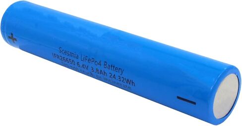 بطارية بديلة 3800 مللي أمبير/24.32 وات في الساعة لـ Ma'glite ML125، ML150LR، ML150LRX، متوافقة مع PN. إيليف-3006526 in Saudi Arabia