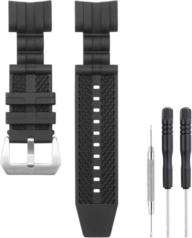 26mm Watch Band Compatible with Invicta Soft Silicone Rubber Replacement Wrist Strap for Invicta Reserve Jason Taylor Bolt Zeus Watch Straps in Kuwait
