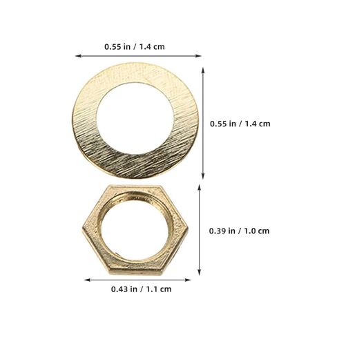 Quartz Clock DIY Fittings Kit with Nuts and Washers for Wall Clock Repair Replacement Parts Assembly Accurate Timekeeping Mechanism Fixing in Saudi Arabia