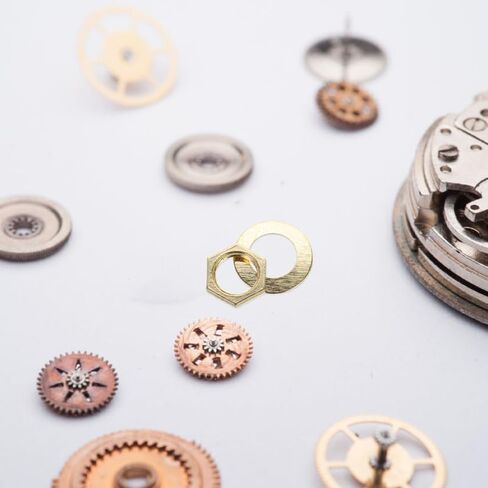 Quartz Clock DIY Fittings Kit with Nuts and Washers for Wall Clock Repair Replacement Parts Assembly Accurate Timekeeping Mechanism Fixing in Saudi Arabia
