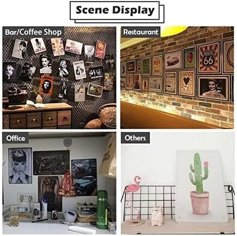 Vintage Tin Metal Poster Sign Cappuccino Espresso Latte Coffee Visual Definitions Menu Poster Retro Wall Art Decor Iron Painting for Home Kitchen Cafe Pub Sign 6x8 Inch Plaque in Kuwait