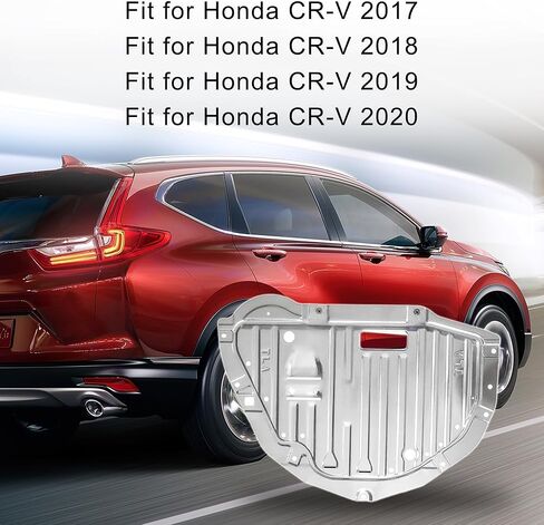 غطاء حماية سفلي من درع المحرك أسفل السيارة متوافق مع Honda CR-V CRV EX EX-L 1.5L 2017-2022 استبدال 74112TLAA01 74112-TLA-A01 in Saudi Arabia