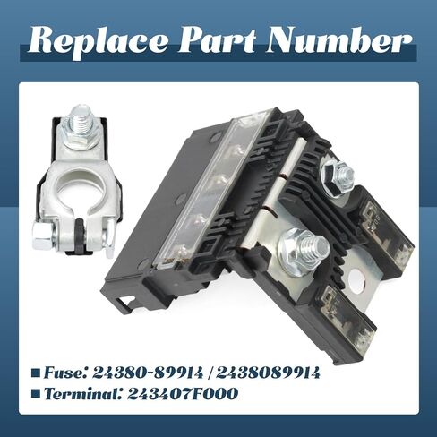 24380-89914 243407F000 الصمامات والاستبدال الطرفي الإيجابي لسيارة Nissan Armada Frontier Pathfinder Xterra لسيارة Infiniti QX56 QX80، استبدل 2438089914 in Kuwait