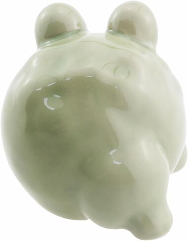 Ceramic Whimsical Frog Incense Burner Home Mini Incense Holder with Socket Animal Decorative Piece for Bedrooms Study Rooms Offices Yoga Studios Meditation Rooms in Kuwait