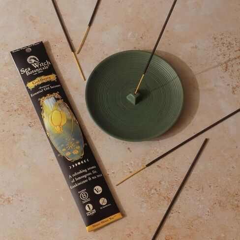 Sea Witch Botanicals Mystic Realms Premium Incense Collection | All-Natural Essential Oil Blends | 3 Boxes of 20 Incense Sticks | Non-Toxic | Ritual and Relaxation in Saudi Arabia