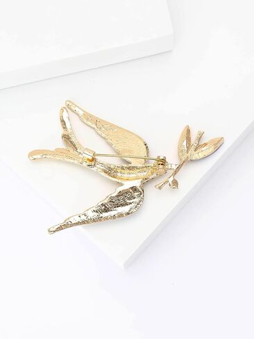 بروش حمامة السلام المألوف للنساء الأوكرانية القمح الأذن بروش فستان بدلة دبوس الملحقات in Kuwait