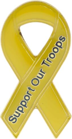 ادعم قبعة الشريط الأصفر لقواتنا أو دبوس طية صدر السترة PPM F4D9Z in Kuwait