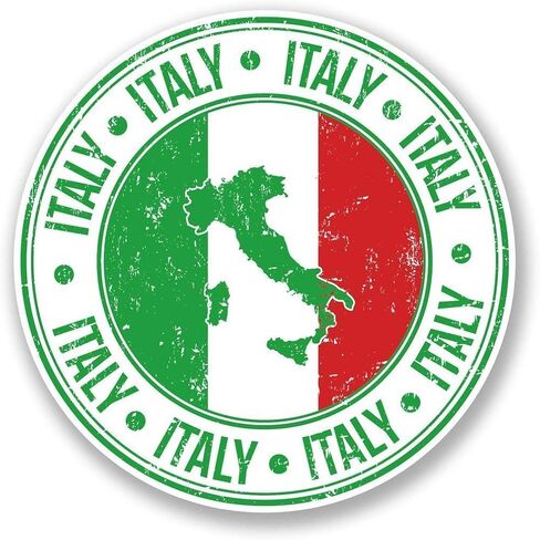 إيطاليا العلم جولة معدنية 0.75 "طية صدر السترة دبوس قبعة قميص دبوس التعادل تك Pinback in Kuwait