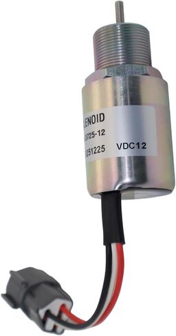 12V Fuel ShutOff Solenoid Valve 30A8720402 5527658961 For Mitsubishi Engine S3L2-W264KL S4L-2 S4L2-61ES S4L2-61KL S4L2-61WH S4L-Y262KL S4L2-Y263KL S4L-61KL S3L2-61SD in Kuwait