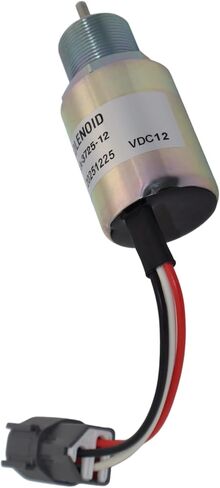 12V Fuel ShutOff Solenoid Valve 30A8720404 PJ7415748 30A87-10044 For Mitsubishi K4N-D61KG S3L2 MAHINDRA Max28 in Kuwait