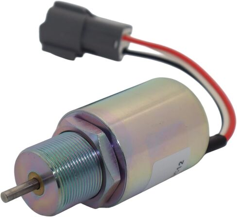 12V Fuel ShutOff Solenoid Valve 30A8720404 PJ7415748 30A87-10044 For Mitsubishi K4N-D61KG S3L2 MAHINDRA Max28 in Kuwait