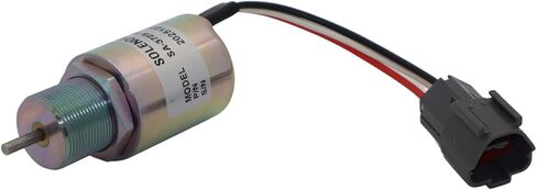 30A87-20404 30A8720404 31B8720202 12V Fuel ShutOff Solenoid Valve For Mitsubishi Engine L3E2-63ESA L3E-31NSA L3E-61KL L3E-63ESA L3E-W262KL S3L2-61ES S3L2-61WH S3L2-64ES in Kuwait