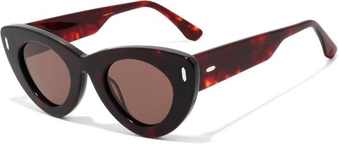 JS2504 نظارة شمسية نسائية بيضاوية مستقطبة من الأسيتات بتصميم عين القطة in Kuwait