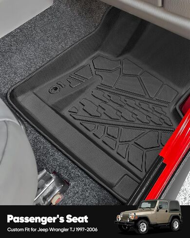 الحصير بطانة البضائع لسيارة جيب رانجلر TJ 1997-2006 جميع الأحوال الجوية حامية الثقيلة TPE للماء المضادة للانزلاق التكنولوجيا الجذع الحصير لسيارة جيب رانجلر TJ 2000 2001 2002 2003 2004 2005 الملحقات in Kuwait