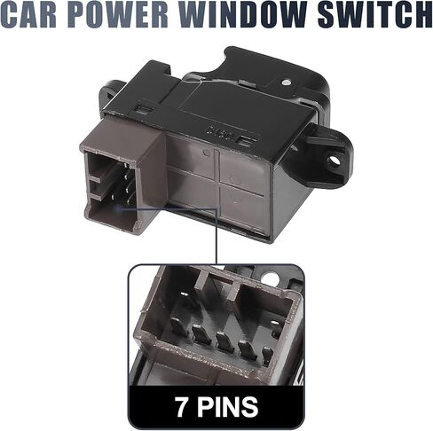 X AUTOHAUX Front Passenger Side Power Window Switch 93580-0Q000 Replacement for Hyundai Elantra 2008 2011 2018 in Saudi Arabia