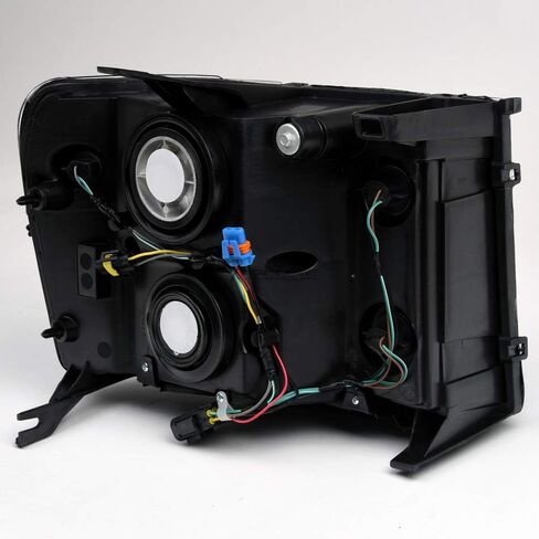 الكروم واضح الإسكان الكريستال المصابيح الأمامية إشارة مصابيح nb + الكروم شبكة ثقب دائري غطاء محرك السيارة الأمامي الوفير شواء مصبغة الحرس ABS متوافق مع 07-13 جي إم سي سييرا 1500 / دينالي / 09-13 الهجين in Kuwait