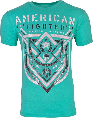 American Fighter Men's T-Shirt Lost Springs Crew Neck XL Blue in Kuwait
