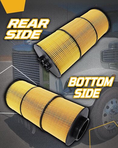 6 قطعة مجموعة فلتر زيت التشحيم متوافق مع شاحنات الشحن والحافلات الغربية ستار شاحنة 114SD 122SD كاسكاديا L6 2009 2010 2011 2012 2013 2014 2015 2016 2017 2018 2019 2020 A4731800909 in Kuwait