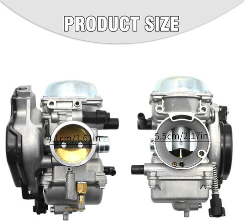 KVF 360 Carburetor Kit, Replacement for Kawasaki Prairie 360 KVF360A 4x4 KVF360B 2003-2007, Replaces 15003-1686 15004-0041 15003-0093 Includes Air Filter Oil Filter Fuel Filter in Kuwait