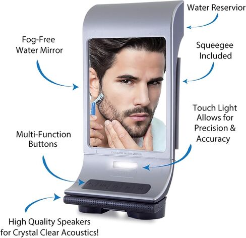 Zadro ZW20TSBT Z'fogless LED Lighted Bluetooth Enabled Water Mirror in Kuwait